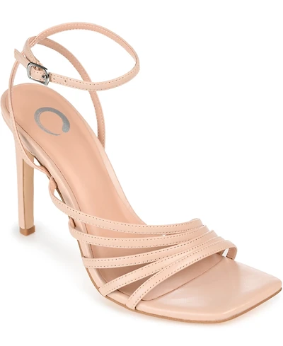 Journee Collection Women's Louella Strappy Stilettos