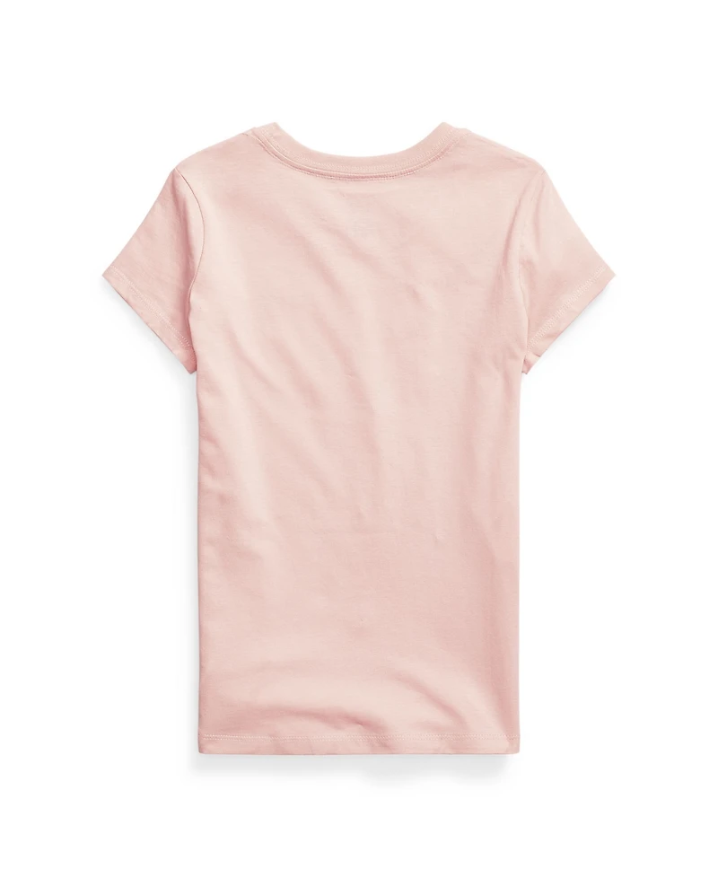 Polo Ralph Lauren Big Girls Cotton Jersey Short Sleeve T-shirt