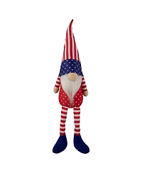 Sitting Patriotic Boy 4th of July Gnome