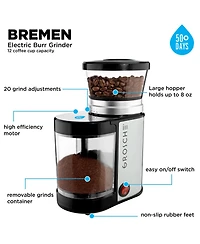 Grosche Bremen Burr Electric Coffee Grinder