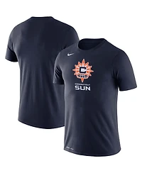 Men's Nike Navy Connecticut Sun Logo Performance T-shirt