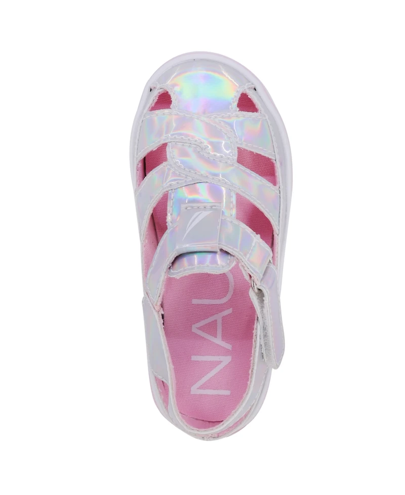 Nautica Toddler and Little Girls Mikkel Slide Sandals