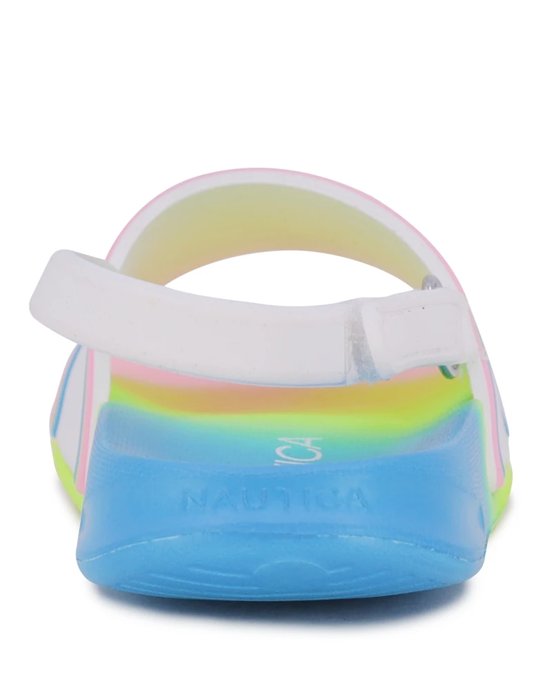 Nautica Toddler and Little Girls Luz Slide Sandals