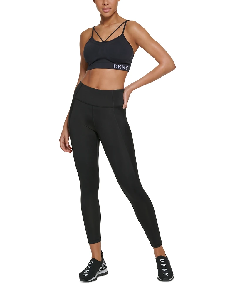 Dkny Sport Women's Ultra Compression High-Waist 7/8 Leggings
