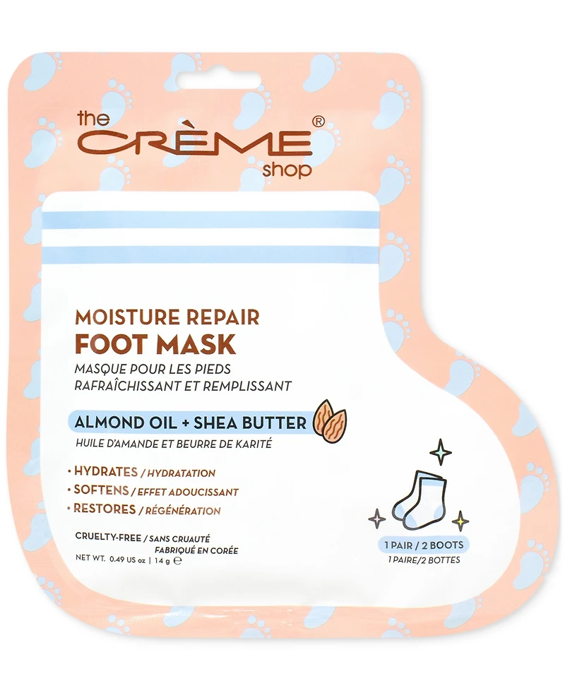 The Creme Shop Moisture Repair Foot Mask, 3-Pk.