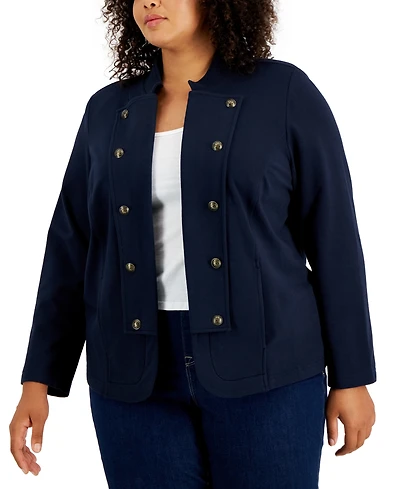 Tommy Hilfiger Plus Military Band Jacket
