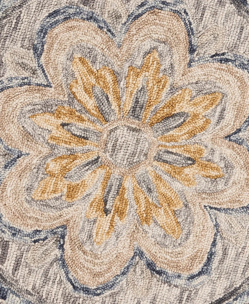 Lr Home Radiance Rdc-092 6' x 6' Round Area Rug