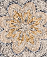 Lr Home Radiance Rdc-092 6' x 6' Round Area Rug
