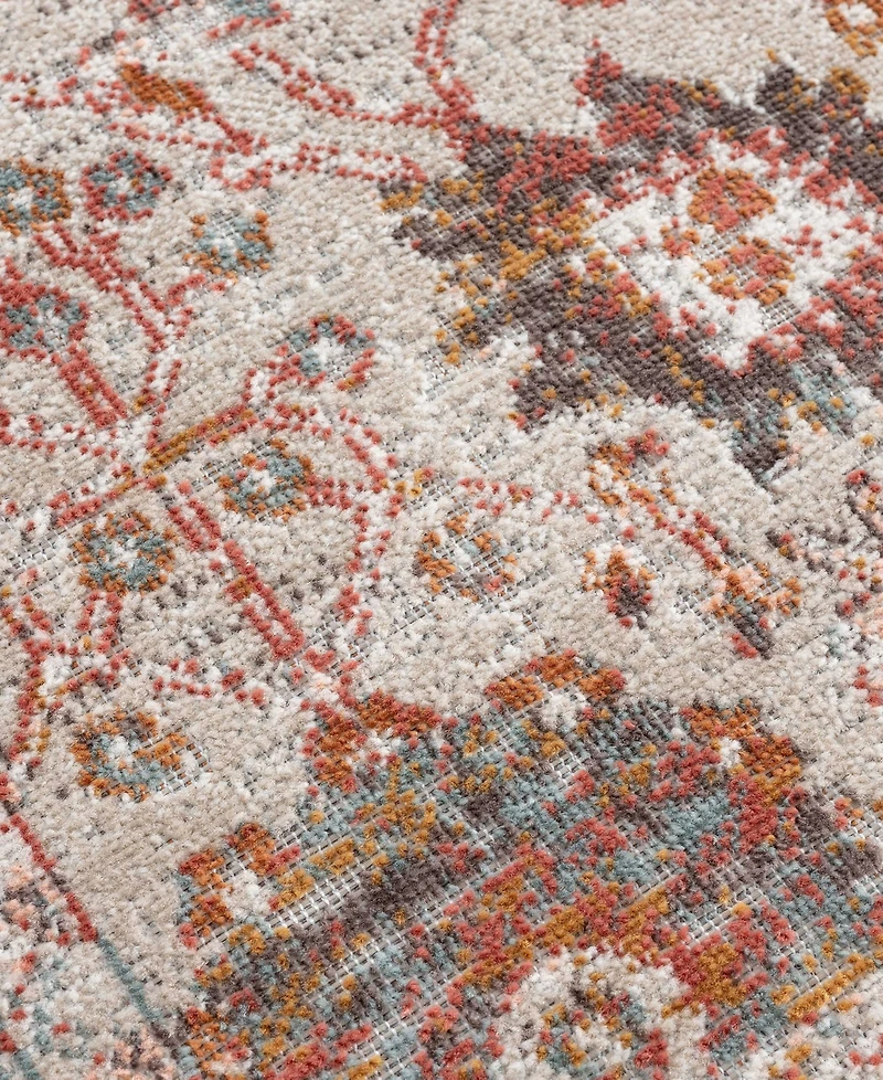 Closeout! Lr Home Heirloom HRL8145A 7'9" x 9'9" Outdoor Area Rug
