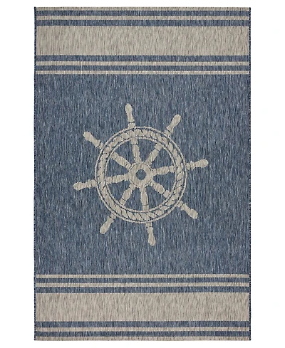 Lr Home Nassau NASS81025 7'9" x 9'5" Outdoor Area Rug
