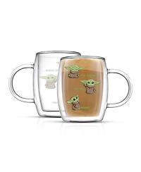 Star Wars The Mandalorian Awake Double Wall Coffee Glasses, Set of 2