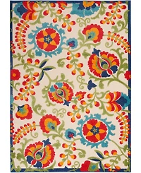 Nourison Home Aloha ALH17 3' x 5' Outdoor Area Rug