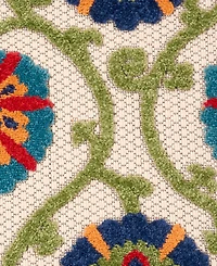 Nourison Home Aloha ALH19 2'8" x 4' Outdoor Area Rug