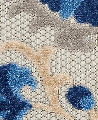 Nourison Home Aloha ALH17 2'3" x 8' Runner Rug