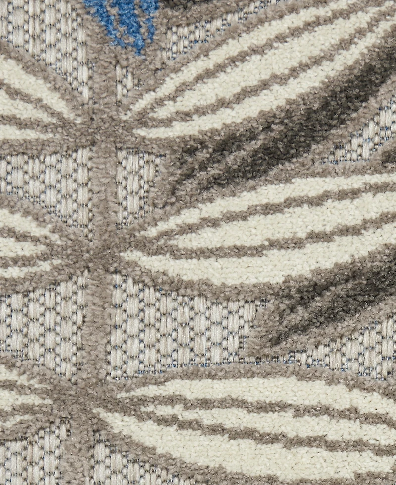 Nourison Home Aloha ALH18 5'3" x Round Area Rug