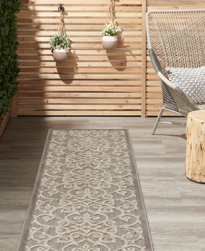 Nourison Home Aloha ALH21 2'3" x 10' Runner Rug