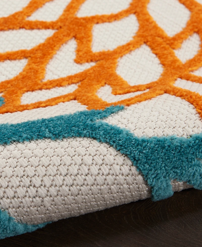 Nourison Home Aloha ALH05 2'3" x 10' Runner Rug