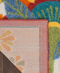 Nourison Home Aloha ALH25 2'3" x 10' Runner Rug