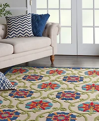 Nourison Home Aloha ALH19 6' x 9' Outdoor Area Rug