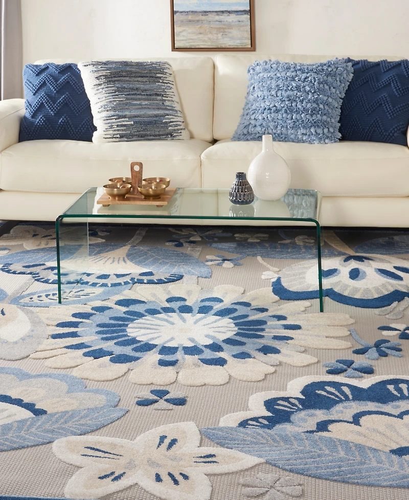 Nourison Home Aloha ALH25 7' x 10' Outdoor Area Rug