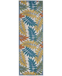 Nourison Home Aloha ALH18 2' x 6' Runner Rug