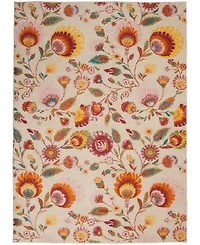 Nourison Home Allur ALR08 5'3" x 7'3" Area Rug