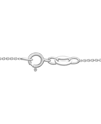 Cultured Freshwater Pearl (8mm) & Diamond (1/10 ct. tw.) Twisted Pendant in Sterling Silver