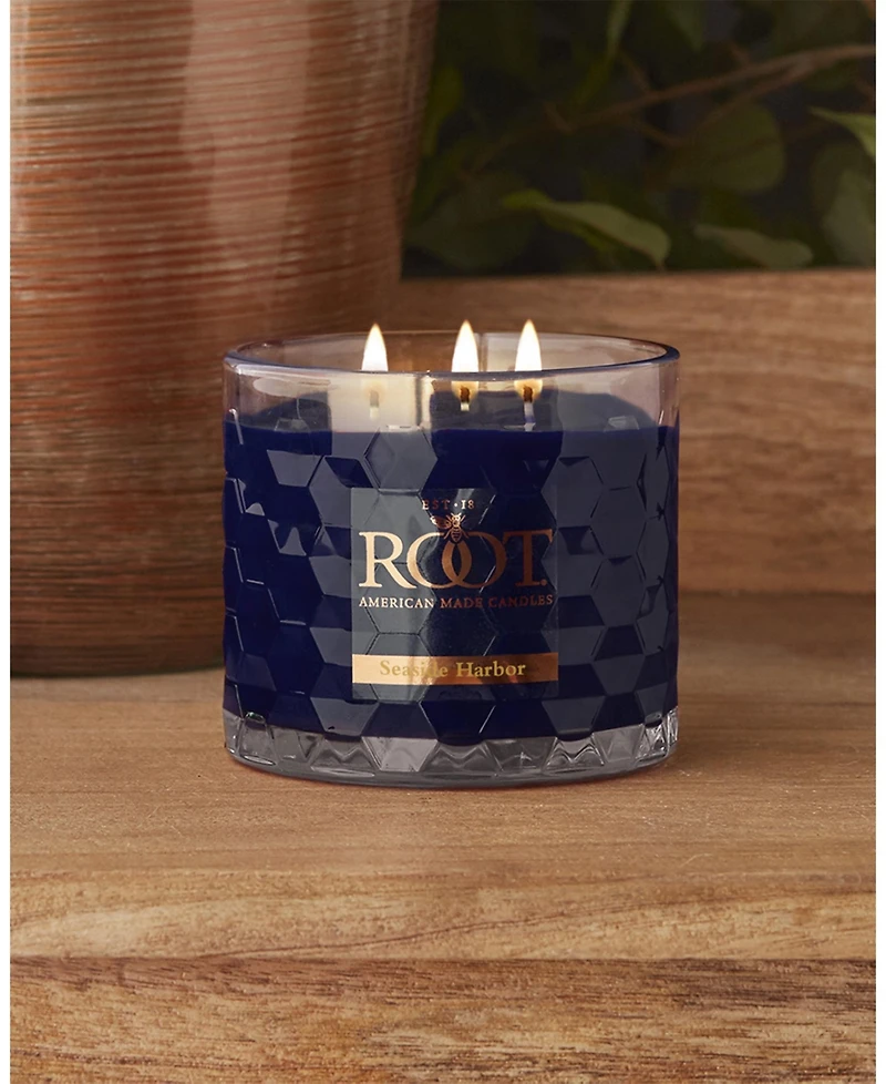 Seaside Harbor Fragrance Honeycomb Glass Jar Candle