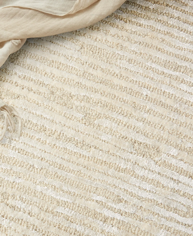 Calvin Klein Ck10 Linear Lnr01 3'9" x 5'9" Area Rug