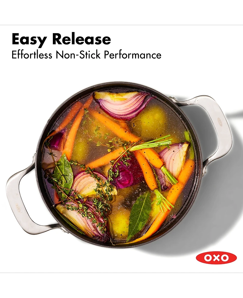 Oxo Professional Ha Ceramic Nonstick 5-Qt. Stock Pot & Lid