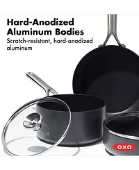 Oxo Professional Ha 5-Pc. Ceramic Nonstick Cookware Set