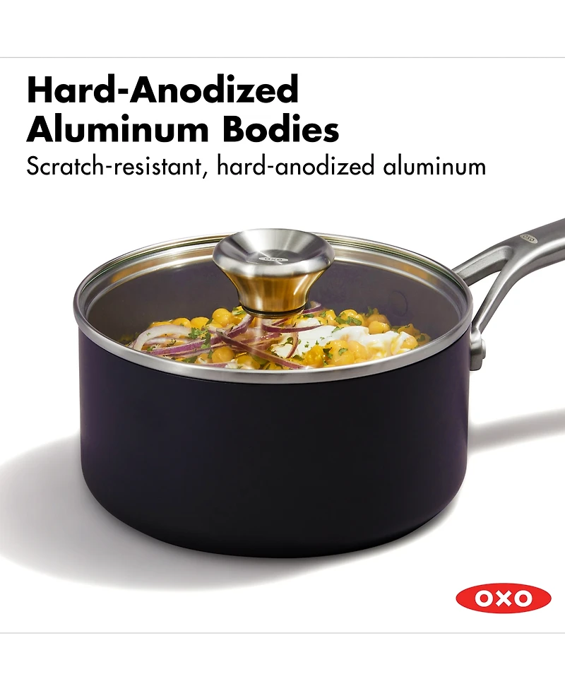 Oxo Professional Ha Ceramic 4-Pc. Saucepan Set