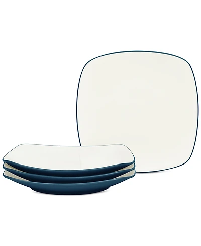 Noritake Colorwave Square Dinner Plates, Set of 4