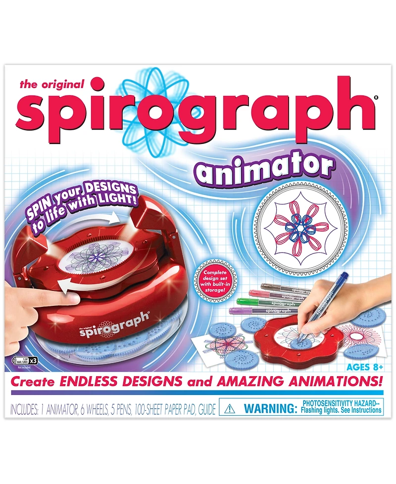 Spirograph Animator Set, 115 Piece