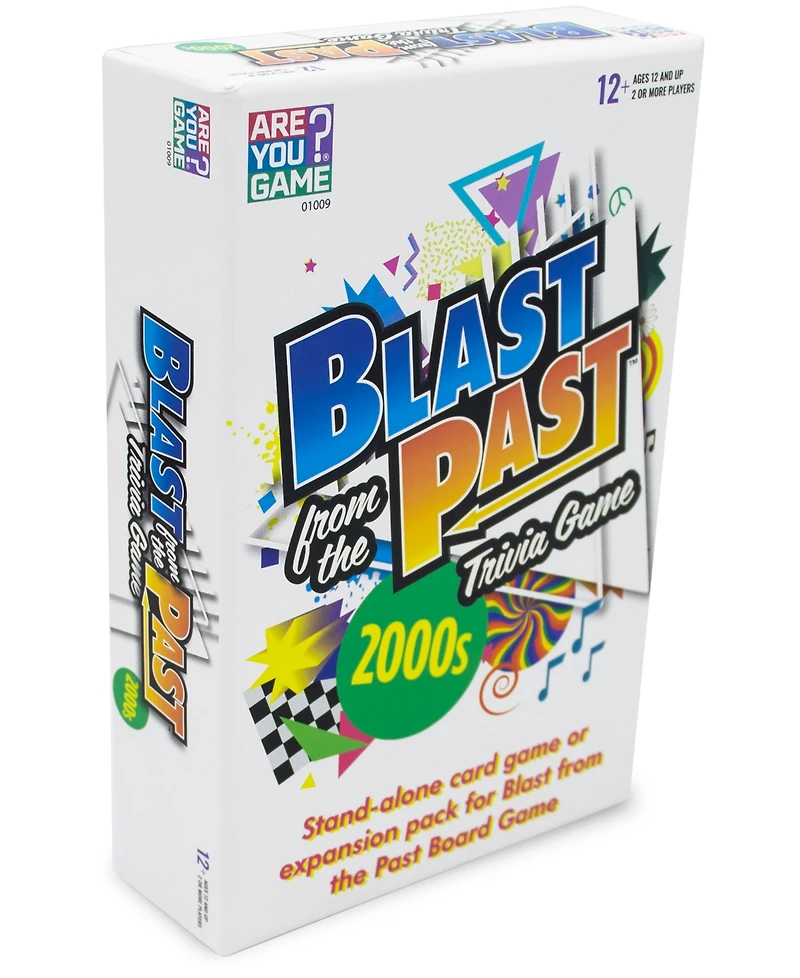 Areyougame Blast From The Past Trivia Game - 2000s Expansion Set, 81 Piece