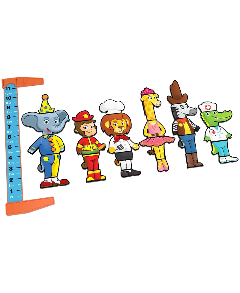 Pressman Toy How Tall Am I Game Set, 33 Piece
