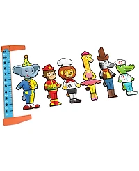 Pressman Toy How Tall Am I Game Set, 33 Piece
