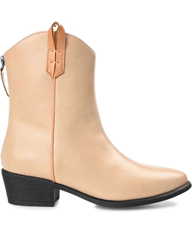 Journee Collection Women's Novva Western Booties