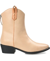 Journee Collection Women's Novva Western Booties