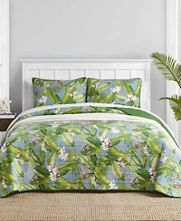 Tommy Bahama Home Aregada Dock Reversible Quilt Set Collection