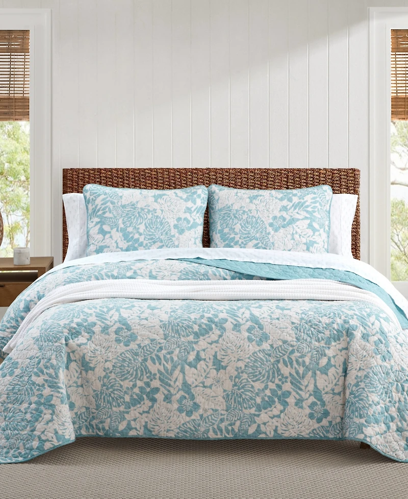 Tommy Bahama Home Laguna Beach Reversible 3 Piece Quilt Set