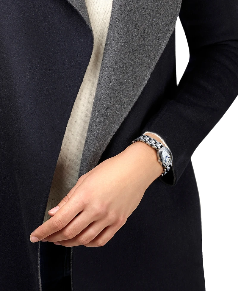 Longines Women's Swiss Automatic PrimaLuna Stainless Steel Bracelet Watch 30mm