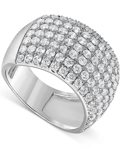Diamond Multirow Cluster Statement Ring (2 ct. t.w.) 14k Gold