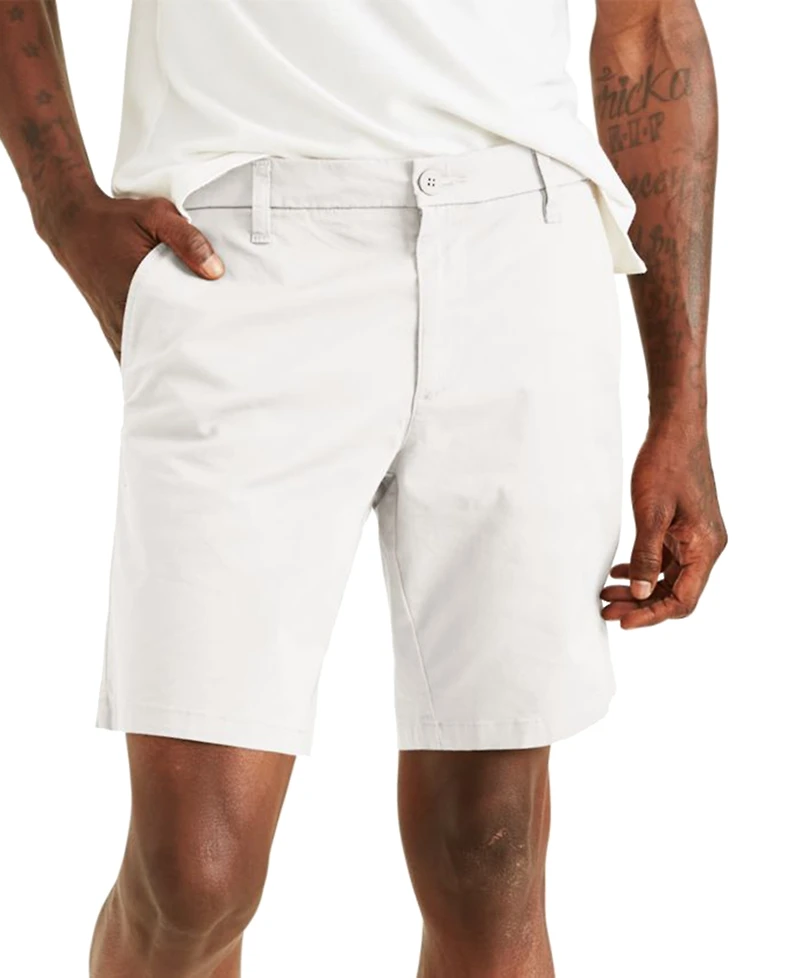 Dockers Men's Ultimate Supreme Flex Stretch Solid 9.5" Shorts