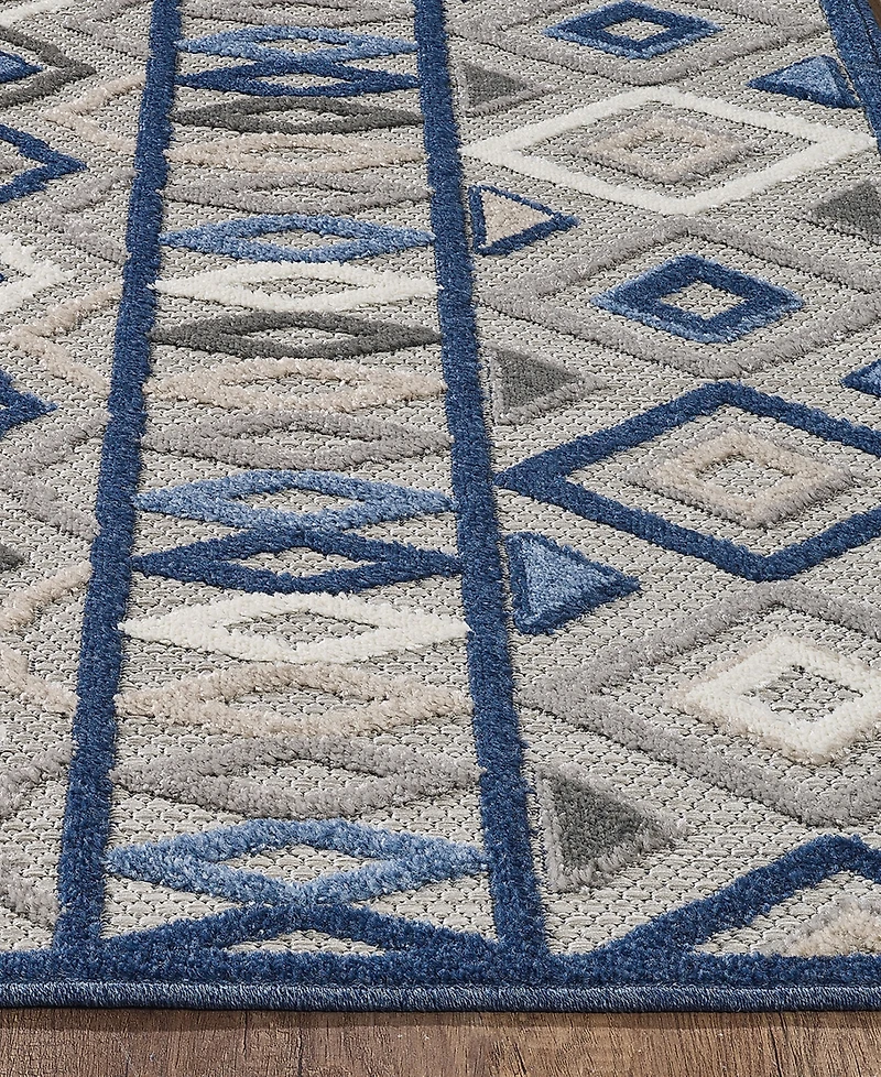 Kas Calla 6921 7'10" x 9'10" Outdoor Area Rug