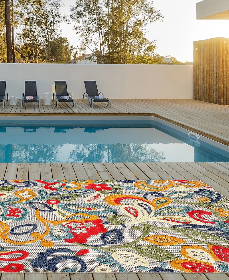 Kas Calla 6929 7'10" x 9'10" Outdoor Area Rug