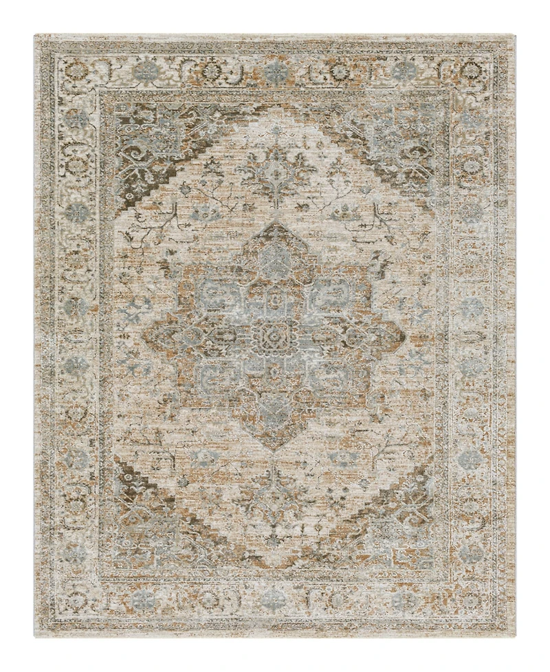 Livabliss Brunswick Bwk- 5'3" x 5'3" Round Area Rug