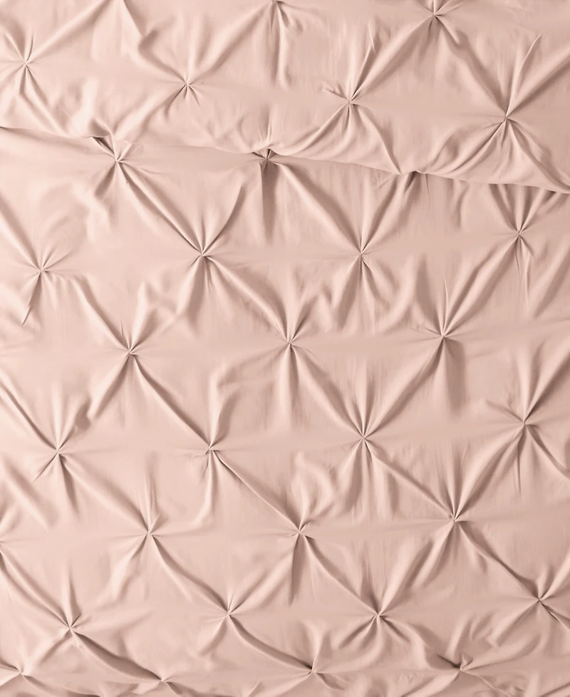 ienjoy Home Ultra Soft 3-Pc. Pinch Pleat Duvet Cover Set, King/California King