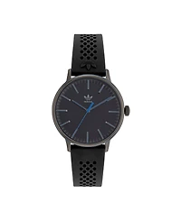 adidas Unisex Three Hand Code One Silicone Strap Watch 38mm