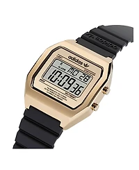 adidas Unisex Digital Two Black Resin Strap Watch 36mm
